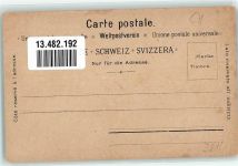 7430 Thusis Lithographie Burg Hohen Rhätien Edelweiß Verlag Schlumpf Nr 155