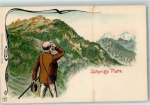 Schynige Platte Karte beschädigt