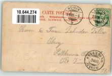 9410 Heiden 1905 Gebrauchsspuren Gasthaus zum Schweizerbund