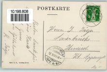 7310 Bad Ragaz 1909 - Ragaz gegen die Falknis