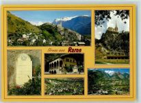 3942 Raron - Burg Felsenkirche Maxenhaus Grab Rainer Maria Rilke Seilbahn