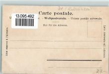 8803 Nidelbad Rüschlikon 1903 - Panorama vom Nidelbad Hotel Belvoir bei Nidelbad Wappen