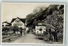 6376 Emmetten Foto AK Dorfpartie Pension Post