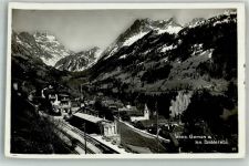 1882 Gryon 1929 Foto AK Bahnhof