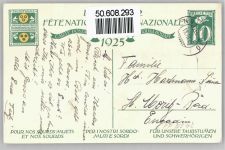 Bundesfeier Ganzsachen Schweiz Künstlerkarte