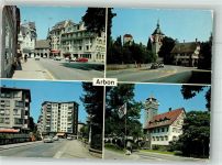 9320 Arbon 1971 Foto AK Hotel Post Aussichtsturm Schloss
