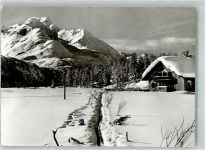 7515 Sils/Segl Baselgia Foto AK Winter