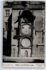 8000 Zürich - Prag.Altstätter Uhr, Photographicum, Photoglob, Werbung Chocolat Tobler