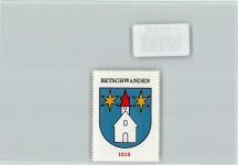 8777 Betschwanden - Vignette Wappen Kaffee Hag ca 1920-1940