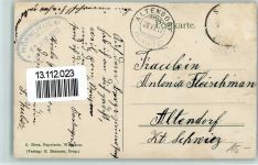 Hörnli ZH - 1910 Hörnli-Kulm Hüttenstempel