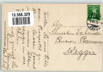 8330 Pfäffikon ZH 1915 Foto AK Hotel Bahnhof