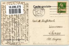 1700 Fribourg Freiburg 1925 Künstlerkarte sign. Christen, Kuno Kirche St. Michel