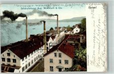 8800 Thalwil 1904 Gebrauchsspuren Fabrik Seidenfärberei Weidmann und Cie.
