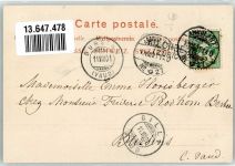 8802 Kilchberg ZH 1901 - Ambulant 10.8.01 1140 No. 27