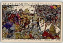 Ganzsache Kampf am Morgarten 1915