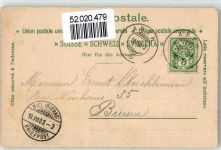 6300 Zug Zugo 1903 Lithographie Kirche Schloss Bounas