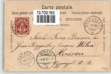 9122 Mogelsberg 1898 BOAKC Aachmühle Gasthaus Löwen Lithographie