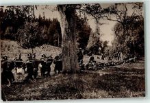 8708 Männedorf 1915 Gebrauchsspuren Infanterie im Gefecht Ort lt. Stempel