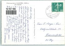 7250 Klosters - Gesamtansicht und Aelpelti Winteraufnahme