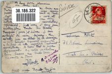 1342 Le Pont 1939 Foto AK Kirche