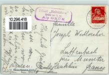 7710 Alp Grüm 1930 Foto AK Restaurant Belvedere AK