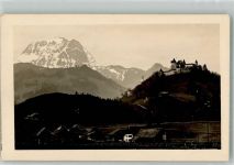 1663 Gruyères Foto AK Schloss Moléson