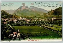 7310 Bad Ragaz 1907 - Churfirsten Gonzen Alvier