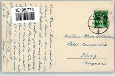 7310 Bad Ragaz 1914 - Aussicht vom Hotel Hof Ragaz auf Falknis