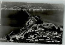 6815 Melide 1956 Foto AK Ponte sul Lago di Lugano