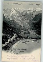 6460 Altdorf UR 1904 - Gotthardbahn Eisenbahn Wehrliverlag