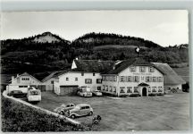 4458 Eptingen Foto AK Gasthaus Berghaus Ober-Bölchen Auto Omnibus Feldpost Schulen u,Kurse San.Trp.