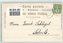 7435 Splügen 194 Foto AK Kirche