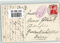 Muottas Muraigl 1914 - Skifahrer Winter Gasthaus Liss Hüttenstempel