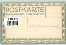 8570 Weinfelden Künstlersteindruck sign. Schlatter Weinfelder Schloss