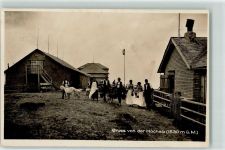 9107 Urnäsch - Gasthaus Hochalp Kanton Appenzell Tracht Ziege