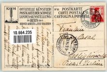 Bern Berne 1914 Künstlerkarte Landesausstellung Ungleiches Paar Frau in Berner Tracht sign. R.Münger Offizielle Künstlerpostkarte No.16
