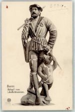 3000 Bern Berne - Detail vom Läuferbrunnen