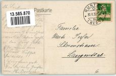 3654 Gunten 1922 Foto AK Pension Elisabeth