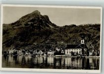 6442 Gersau 1931 Foto AK Kirche