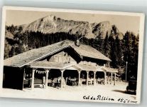 Col du Pillon Foto AK Gasthaus