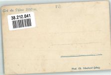 Col du Pillon Foto AK Gasthaus