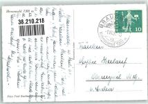 8784 Braunwald 1951 Foto AK Seilbahn Bergbahn