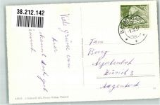 Klausenpass 1957 Foto AK Omnibus Hotel Klausenpass-Höhe