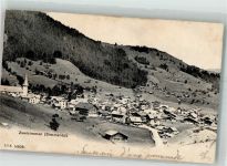 3770 Zweisimmen 1905 Foto AK Feldpost Eidg.Militärschule Thun