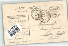 3770 Zweisimmen 1905 Foto AK Feldpost Eidg.Militärschule Thun