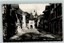 2042 Valangin 1951 Foto AK Le Bourg