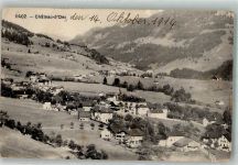 1660 Château-d´Oex 1914 Foto AK Poste militaire
