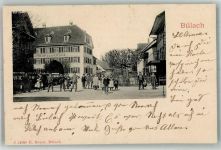 8180 Bülach 1902 Foto AK Gasthaus zum Kreuz