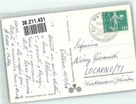 3780 Gstaad 1964 Foto AK Fliegeraufnahme