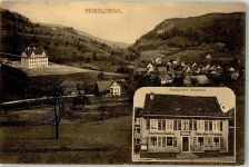 4418 Reigoldswil Foto AK Feldpost Bataillon 69 Gasthaus Rebstock Handlung